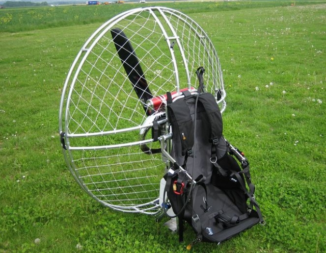 Descubrimiento del paramotor en el club 